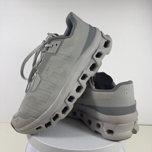 On Cloudmonster Void Alloy Glacier Grey Max Cushion Running Shoes Mens Size 10.5